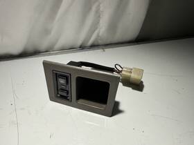 55441-89107 Toyota 84-89 4runner Pickup Dash Pocket Rear Defrost Switch Cracked Usable See Pics