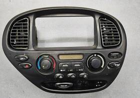 84010-0c502-c0 Toyota 01-04 Sequoia Center Dash Radio Climate Control Surround Bezel Trim Black Oem