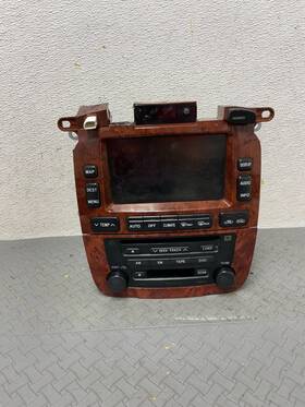 C4956 Toyota 86120 48480 2004 To 2007 Highlander Tape Cd Player Screen Radio Stereo Dg1