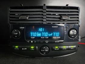 84010-08120 Toyota Sienna 06-07-08-09-10 Climate Control Ac Heat Temp Panel Vents