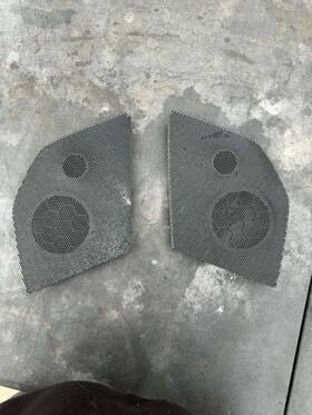 Su003-01951 Toyota Genuine 13-20 Brz 86 Fr-s Rh And Lh Instrument Panel Dash Speaker Covers