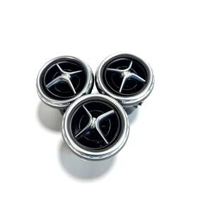 156-830-00-54-9051 Trw 2015-2017 Mercedes Gla250 Dashboard Center Air Vent 3pcs Set A1568300054 Oem