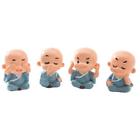 Uca054 Uzhopm Kongfu Monk Car Interior Display Decoration Ornament Home Decor