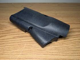 175953516 Volkswagen Mk1 Vw Golf Jetta Caddy Rabbit Steering Column Lower Trim Cover -navy Blue- Used