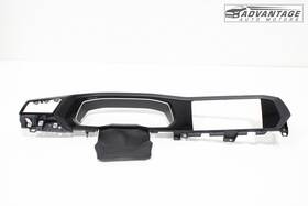 17b854523k Volkswagen 19-22 Vw Jetta Mk7 Speedometer Cluster Dash And Upper Boot Trim Panel Bezel Oem