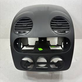 1c0-858-069-aa-xnx Volkswagen 1998-2003 Vw New Beetle Radio Bezel Center Dash Panel With A/c Vents