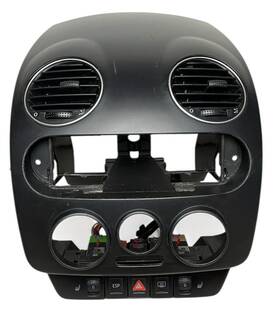 1c0858069 Volkswagen 1998-10 Vw Beetle Center Dash Radio Bezel Vents From 2008 Convertible