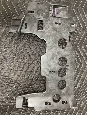 1k1858365ag3u6 Volkswagen 2005-2010 Jetta Tdi Knee Bolster Panel Used Oem 1k1863083