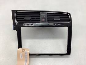 5gm-819-728-f Volkswagen 2018-2021 Golf Gti Front Dash Radio Bezel Trim With Air Vents Oem