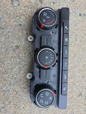 5hb011177-09 Volkswagen 2013 - 2015 Passat Center Climate Control Panel Ac Heater P7761 Dg