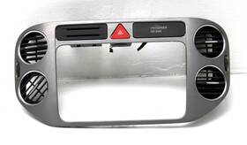 5m0858071k Volkswagen 2009-2010-2011 Tiguan Center Dash Radio Air Vent Trim Bezel #69b