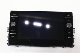 5nn919605d Volkswagen 2020 - 2023 Atlas Cross Sport Dash Display Screen Monitor 8 Inch Oem