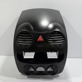 858071 Volkswagen 2004-2010 Vw Beetle Heater Radio Hvac Bezel Center Dash Vents Oem