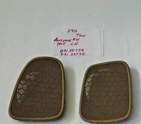 09150760 Volvo 09150759 1998-2000 S70 V70 Dash Speaker Grilles Lh&rh Oem / 09150760 Volvo 09150759 1998-2000 S70 V70 Dash Speaker Grilles Lh&rh Oem /