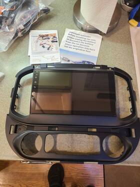 Hua15b Vorally For Chevrolet Colorado 2015-17 Car Apple Carplay Wifi Android 13 Radio Gps Navi