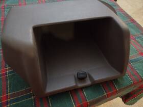 701863057 Vw Eurovan 92-95 Dark Grey Fuse Panel Drop Storage Cubby