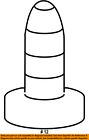 W502660s424 Ford Oem Hook Screw