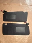 00 01 02 03 04 05 06 Bmw X5 Lh Rh Pair Driver Sun Visors Black Cloth Oem. Fixed Price $48.99.