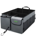 Drive Car Trunk Organizer Collapsible, Multi-compartment 1 Pack, Gray. Fixed Price $38.65.