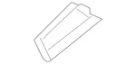 Genuine Audi Upper Trim 4KL-853-189-F-35R. Fixed Price $198.38.