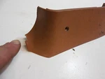 77-85 Mercedes W123 300D Sedan Interior Lower Right B Pillar Trim Cover Chipped. Fixed Price $24.00.