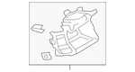 Genuine Mitsubishi Holder 8010A472XA. Fixed Price $147.84.