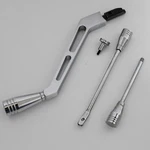 New Billet Aluminum Gm Column Shifter Turn Signal Lever Hazard Tilt Kit Polished. Fixed Price $24.24.