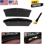 Leather Catch Caddy Car Seat Console Gap Filler Side Organizer Pocket Storage 2X. Fixed Price $13.29.