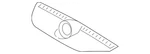 Genuine Volvo Speaker Grille 39829159. Fixed Price $12.13.