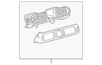 Genuine Lexus Dashboard Air Vent 55670-53150-C0. Fixed Price $380.03.
