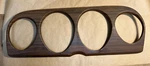 1970 Ford Mustang Deluxe Instrument Panel Bezel Wood Grain Insert D0ZF-. Fixed Price $62.93.