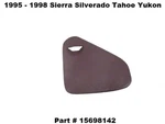 15698142 95 96 97 Sierra Silverado Tahoe Dash Left Side Fuse Box Cover Oem. Fixed Price $19.00.