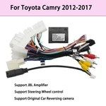 For Toyota Camry 2012-2017 Radio 16PIN Car Wire Harness Adapter W/ Canbus Box. Fixed Price $24.90.