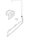 Genuine Nissan Trim Panel 68411-6RR0A. Fixed Price $166.01.