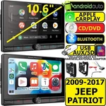 2009-2017 Jeep Patriot Dvd Bt Apple Carplay Android Auto Radio Stereo Pkg. Fixed Price $299.99.