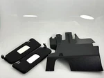 Under Dash Steering Lower Trim And Sunvisor Set For Bmw E30 M3 83-91 51451917351. Fixed Price $153.80.