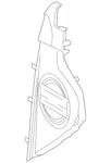 Genuine Toyota Side Cover 55317-AK020-C0. Fixed Price $56.95.