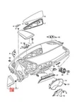 Audi Ttrs Coupe Road. Cover Cap Soul Black 8S0857086B6PS 16-19. Fixed Price $56.22.
