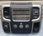 13-18 Dodge Ram Dash Fm Radio Stereo Display Receiver Bezel Panel Black/silver. Fixed Price $139.99.