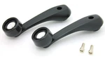 New Metal Hd Black Manual Window Crank Handle Pair / For 78-93 Dodge Ram Truck. Fixed Price $17.99.