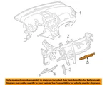 Gm Oem 12-17 Sonic Instrument Panel-reinf Plate 95952540. Fixed Price $31.54.