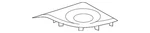 Genuine Audi Speaker Grille 4M0-857-228-6PS. Fixed Price $13.33.