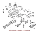Genuine Oem Speaker Cover For Bmw 51457899714. Fixed Price $236.45.