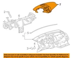 Gm Oem 16-17 Terrain Instrument Panel-upper Dash 23229691. Fixed Price $410.48.