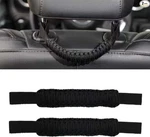 2PCS Car Headrest Grab Handles, Universal Paracord Assist For Rear Seat. Fixed Price $13.99.