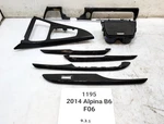 13-19 Oem Bmw F06 Central Console Dash Doors Poplar Wood Interior Trim Set *. Fixed Price $295.00.