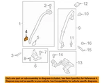 Ford Oem 11-20 Explorer Rear Seat Belts-outer Assy Retainer DB5Z54611B46AA. Fixed Price $12.14.