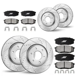 For Infiniti QX80 (14-20), Nissan Armada (17-22) Full Brake Kit F&r Rotors+pads. Fixed Price $504.01.