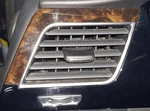 2017 Audi A8L Left Dash Heat Ac Vent & Burr Walnut Trim Bezel Only. Fixed Price $39.95.