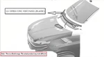 Windshield Wiper Cowl Grille Vent Panel Oem 2022 Mini Countryma 51-71-7-380-739. Fixed Price $90.00.